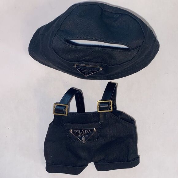 Labubu Luxury Overalls - Black Bucket Hat and Jumper Set - Picture 3 of 3